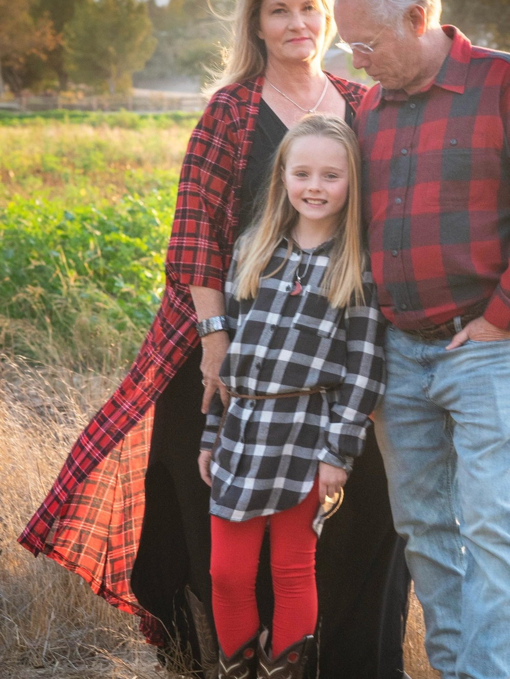 Classic Crazy Train Red Sheer Plaid maxi cardigan duster